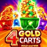 4 Gold Carts bei Yep Casino